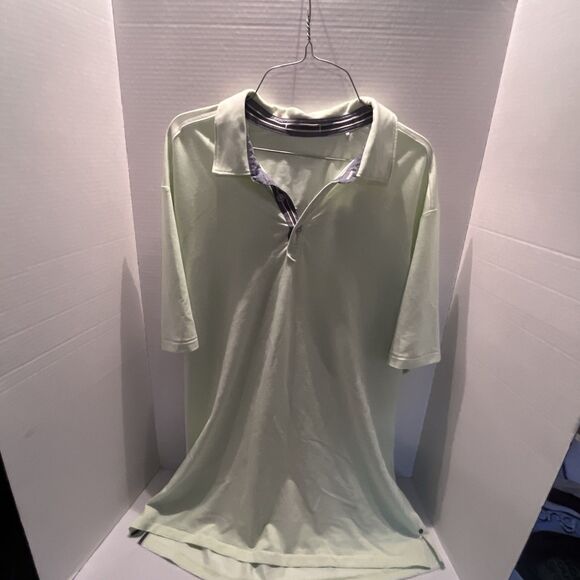 Tommy Bahama Men's Polo Size Large Short Sleeve Bright Green - Picture 1 of 12